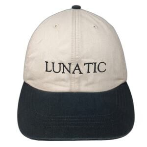 Alternative Apparel Baseball Cap Beige One Size Luna Vineyards Lunatic Napa Hat